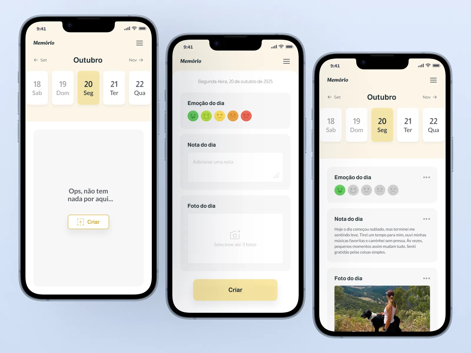 Memório App — Gallery 3
