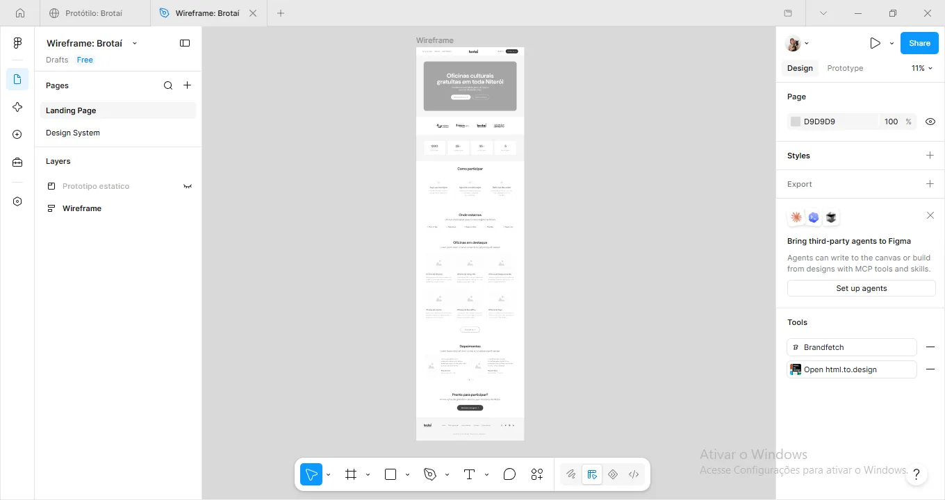 Brotaí Platform — Process 1