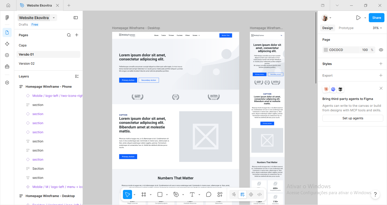 Ekovitra Website — Process 1